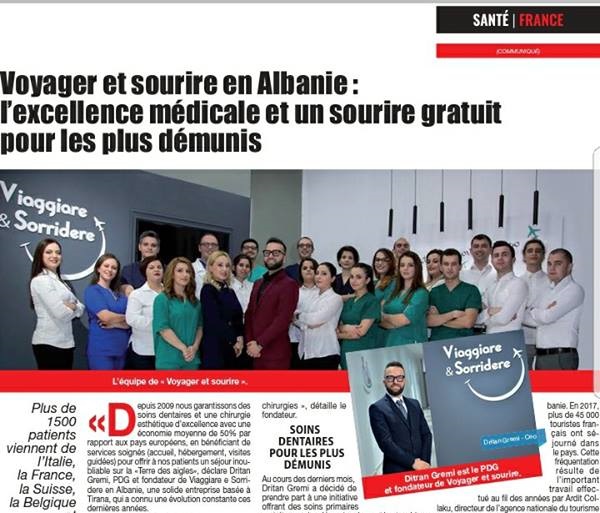 Info Magazione voyager et sourire